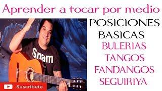 aprender tocar en  guitarra bulerias tangos fandangos por medio muy facil tutorial 01