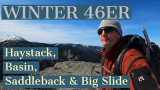 ADIRONDACK WINTER 46er // Haystack, Basin, Saddleback, & Big Slide