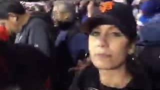 Sf giants vs. Chicago Cubs 2016 game 3 7th inning stretch!!!