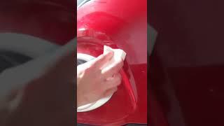 How to Remove Paint from Car Bumper with Magic Eraser and WD40! #diy #howto