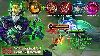 BUFFED DYRROTH NEW HYPER TRUE LIFESTEAL DAMAGE TRICK 100% META BUILD DESTROYER - MUST TRY!