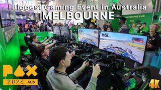 PAX Aus 2024 Melbourne - Biggest Game Event  in Australia 4K Video