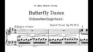 Rudolf Friml: Butterfly dance Op. 77 No. 1