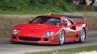 Ferrari F40 LM - 1 of 19 - Pure Sounds & Exhaust Crackles @ Goodwood FOS 2024