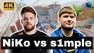 NiKo vs s1mple (Dust2) | FACEIT Ranked | Oct 17, 2024 #cs2 #pov