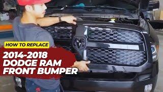 2014-2018 Dodge RAM 1500 Front Bumper Replacement | Easy Step-by-Step (Fits 2019-2023 Classic 1500)