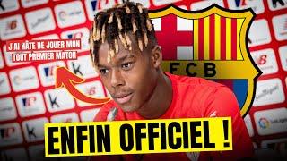 GRANDE NOUVELLE  / NICO WILLIAMS REJOINT LE FC BARCELONE / ACTUALITÉS DU FC BARCELONE AUJOURD'HUI