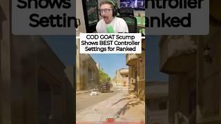 COD GOAT Scump Shows BEST Controller Settings for Ranked Play! 