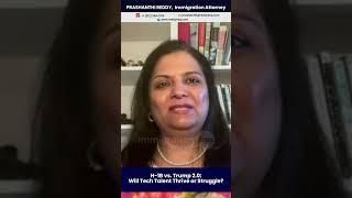  H-1B vs. Trump 2.0: Will Tech Talent Thrive or Struggle?  #H1BPolicy #TrumpH1B #techtalent