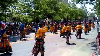 Bolivian dancers, Memorial Day parade 2011