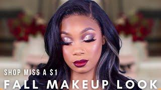 SHOP MISS A: $1 AFFORDABLE FALL MAKEUP TUTORIAL