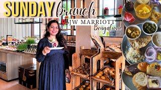 Five Star SUNDAY BRUNCH with over 300 dishes*biggest* JW Marriott Sunday Brunch Buffet in Bengaluru