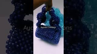 bead bag #shorts #fashion #ayaabacreation #beads #no1 #viral #ytshorts #google #instagram #trending