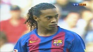 RONALDINHO 2004/05  Ballon d'Or Level: Dribbling Skills, Goals & Passes ᴴᴰ