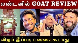 லண்டனில் GOAT | THE GOAT Public Review | London | THE GOAT Movie Review | Thalapathy Vijay