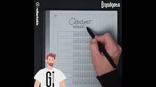 The latest reMarkable note-taking #gigadgets #remarkable #paperpro #remarkablepaper #papertablet