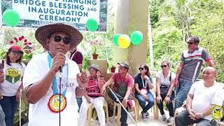 Lumondo Hanging Bridge Blessing & Inauguration 6-9-2023