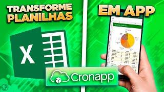 TRANSFORME PLANILHAS DO EXCEL EM APP [CRONAPP]