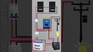 Sinko 80A MPPT Hybrid Solar Charge Controller Connections. #mppt #sinkomppt #sinko #HybridMPPT