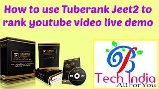 how to use tuberank jeet 2 and rank video on youtube step by step