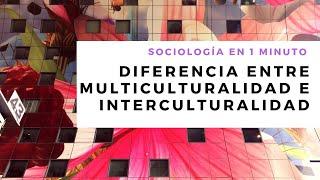 Diferencia entre multiculturalidad e interculturalidad