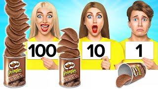 تحدي 100 طبقة من الطعام! #14 Multi DO Challenge