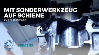 #Videoreportage: Siemens Mobility Austria setzt bei Fahrwerksrahmen auf Jongen-Sonderwerkzeuge