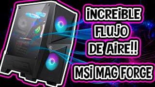  MSI MAG Forge 100  Las cajas GAMING con MEJOR FLUJO DE AIRE desde 45€!