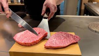 Japan's Richest Steaks - handled by Rare Teppanyaki Chef