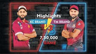 Big Tralling Game 2024 || TM Brand Vs KC Brand GPL Faslabad Match Highlights || Rajpoot Cricket