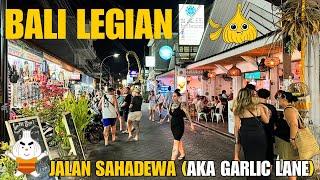 Bali Legian Night Street Walking Tour Today 2024