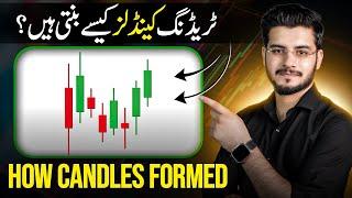 How Price Action Candles Formed in Trading - The Psychology of Candlestick Pattern Hindi/Urdu