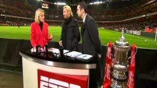 Martin Keown Hit By Ball (Extended)