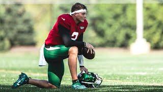 Zach Wilson Practice Clips (9/16/22)