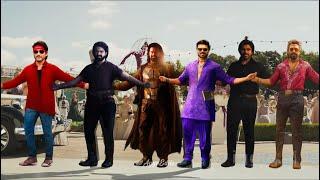 Tollywood AI Mega Dance | Prabhas | MaheshBabu | PawanKalyan | JrNTR | RamCharan | AlluArjun