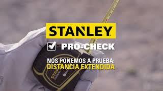 STANLEY PRO CHECK, Cintas Métricas Global Plus, Prueba de Rigidéz