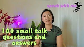 100 Fun Small Talk Questions | Intermediate Chinese Listening Challenge (Comprehensible input B1+2)