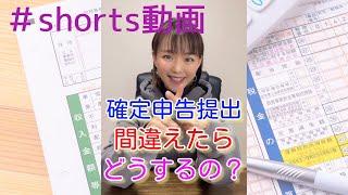 申告提出後にミス発見！どうすればいい？30秒で解説！#shorts