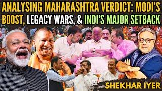 Analysing Maharashtra Verdict: Modi’s Speech, Legacy Wars, and INDI's Major Setback • Shekhar Iyer