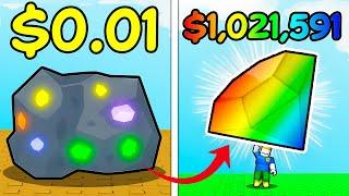 i went from NOOB to PRO in Roblox hole digging inc...