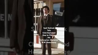 Saul Rubinek Tells Clint Eastwood to Change His Character in Unforgiven