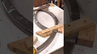 Welding jig for table legs. #diy #welding #metalfabrication #woodwork #tabledesign #table