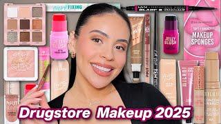 NEW DRUGSTORE MAKEUP TESTED 2025: Full Face of First Impressions 