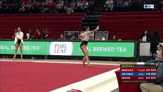 Katie Kuenemann Floor Routine  Nebraska Husker Women’s Gymnastics 3/11/2023 #katiekuenemann