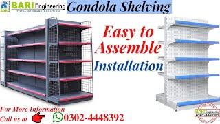 Grocery Racks | Gondola Shelving | Assembling | Installation | Rack in Lahore | Pakistan 03024448392