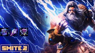 MY FIRST SMITE 2 RANKED GAME!! | Smite 2 Zeus Gameplay