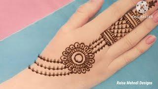 Very very simple mehndi design/easy mehndi design/mehndi designs/mehndi ka design/mehandi/mehndi