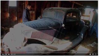 Check Out This Amazing 1934 Ford Barn Find - Part 1 - The Flat-Spot