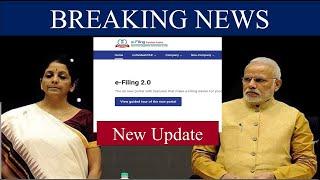 New Income tax return e filing portal updates | Incometax gov in