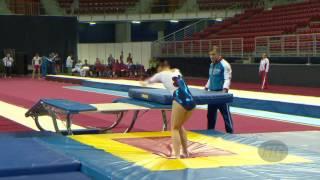 Svetlana BALANDINA (RUS) -- 2013 Double-Mini Trampoline Worlds, Qualifications